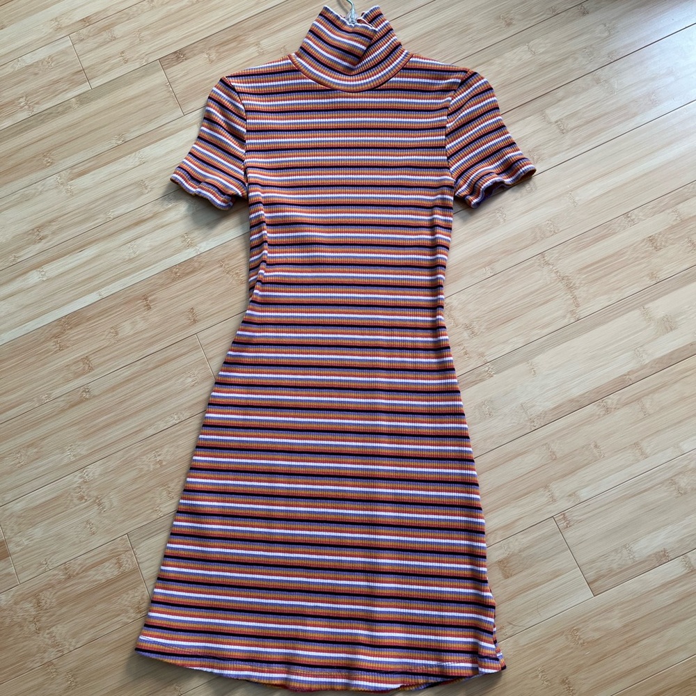 urban outfitters striped skater dress